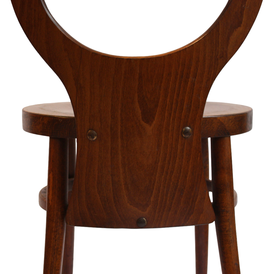 Milo Baughman Inspired Dining Chairs (Set of 6)