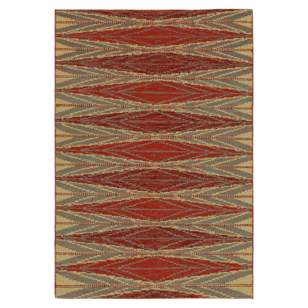 Geometric Patterned Scandinavian  Rug