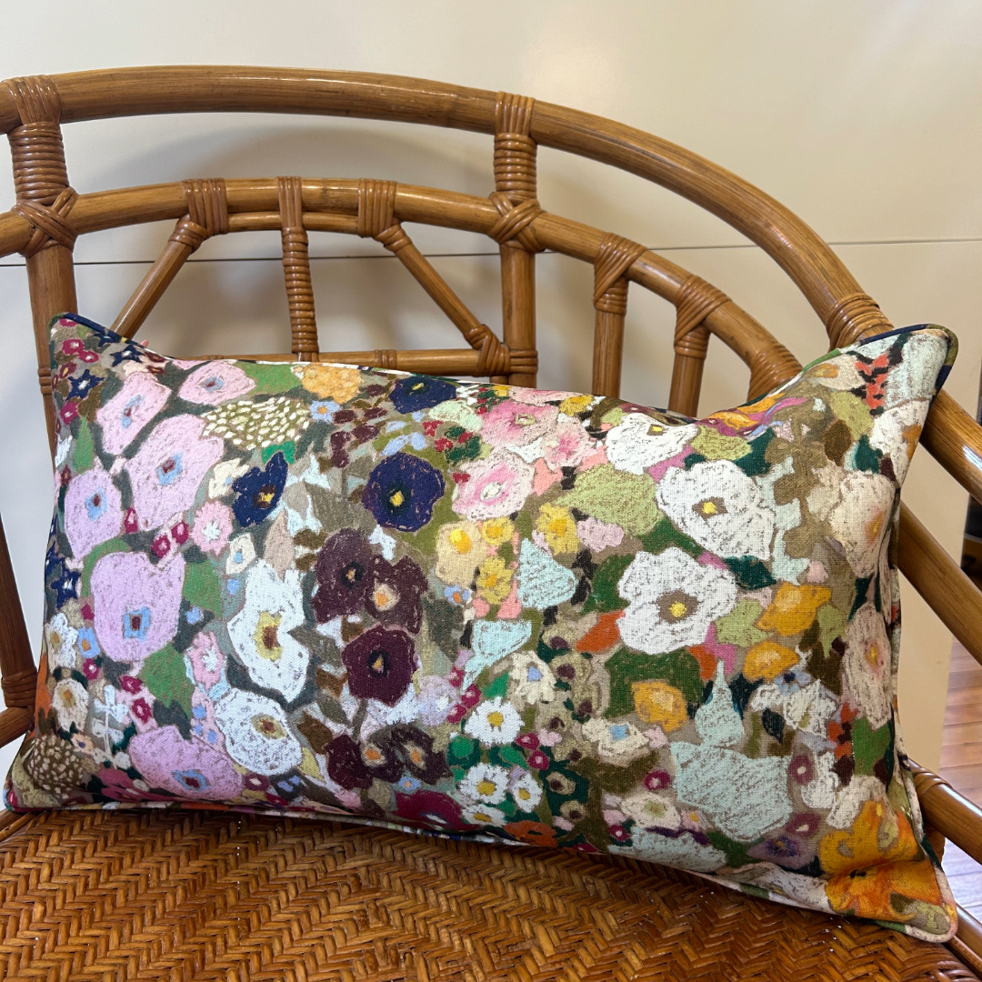 House of Hackney Floral Lumbar Pillow