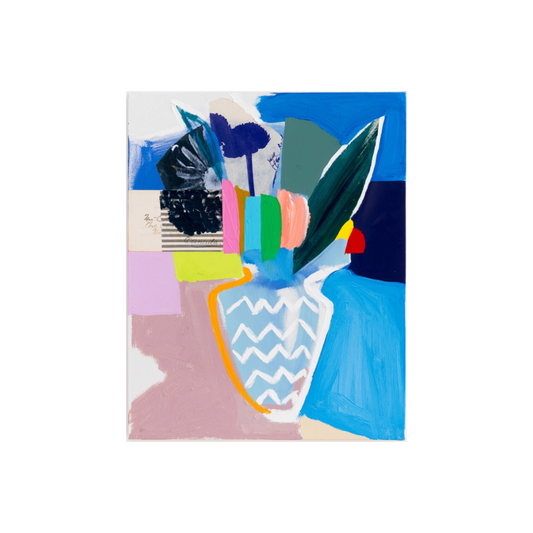 Small Bouquet (zig zag vase) by Emily Filler