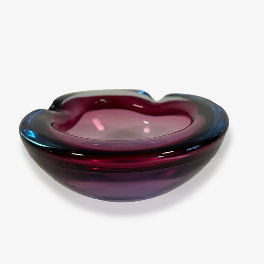 Murano Glass Geode Bowl