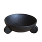 Tajsen Black Clay Footed Bowl