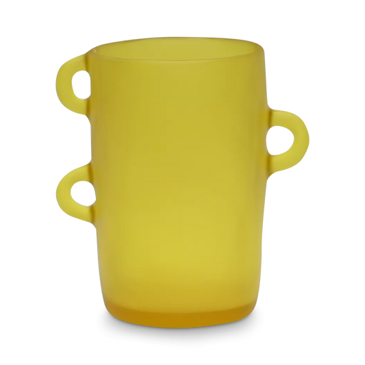 Tina Frey LOOPY Medium Yellow Vase