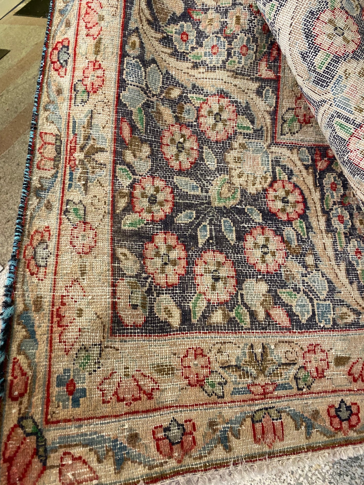 Vintage Over Dyed 9' x 12' Rug