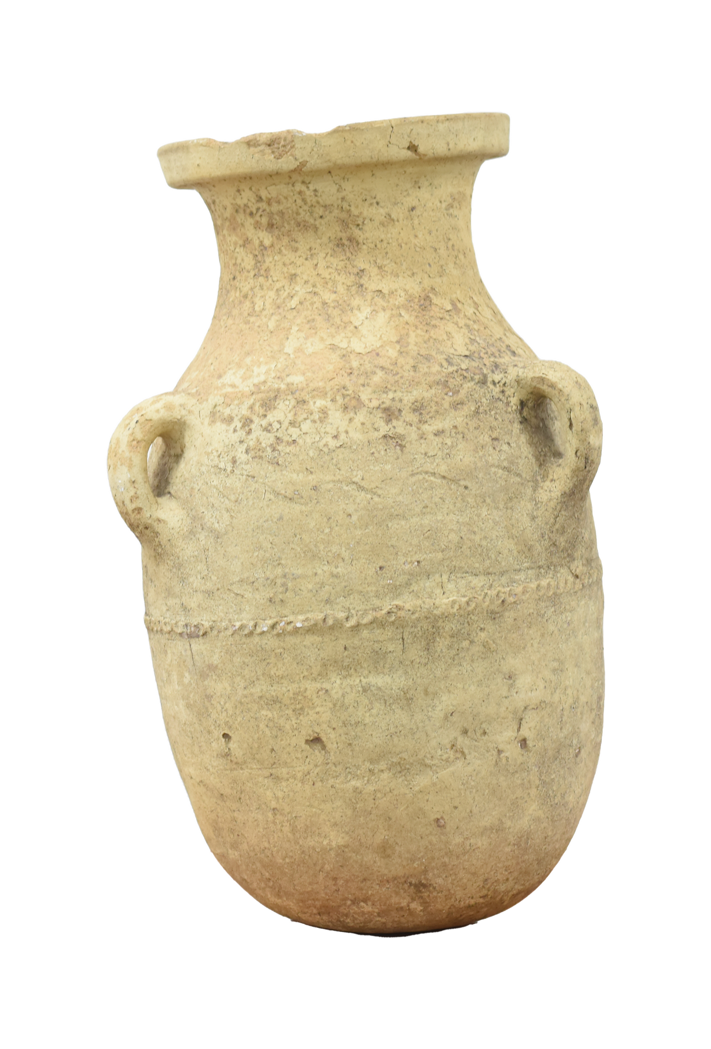 18th Century Ceramic Naval Vase