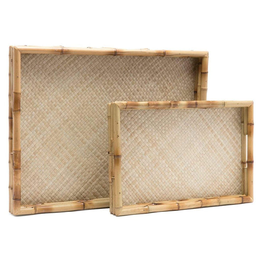 Made Goods Dulcy Bamboo Tray Set