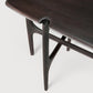 Dark Brown Teak PI Console