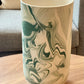 Jowdy Studio Marbled Vase Green