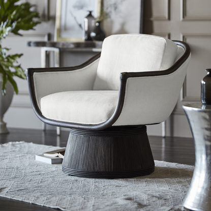 Palecek Baldwin Swivel Lounge Chair