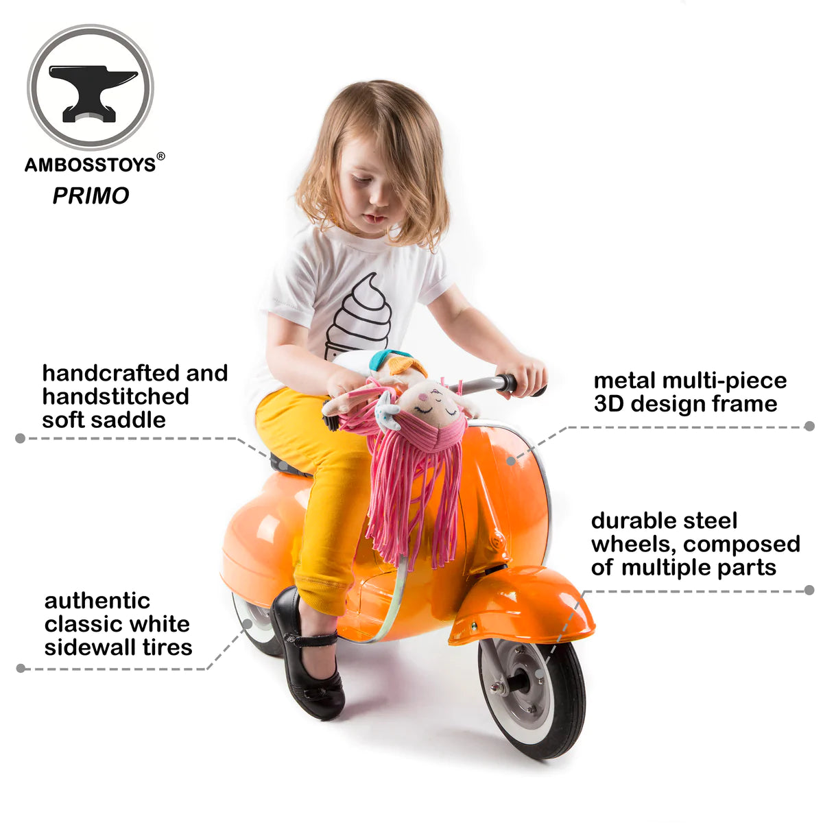 krone Produktion fattige Ambosstoys Primo Ride On Kids Scooter – Shoppe B x Brenda Friday Design