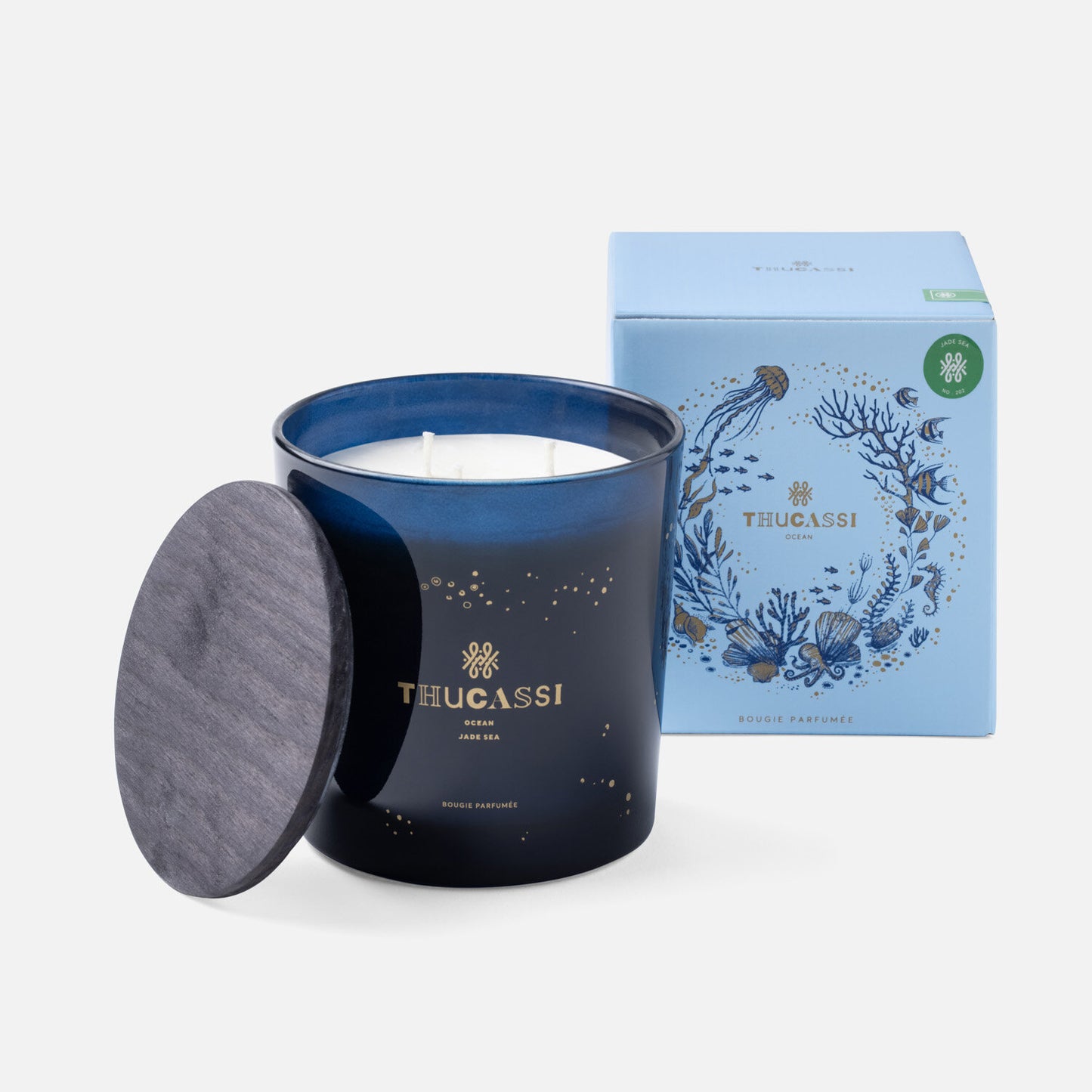 Thucassi Ocean Jade Sea Candle