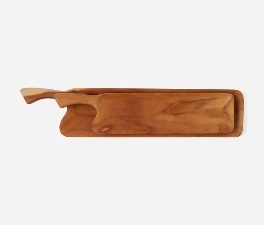 Blue Pheasant	Brice Teak Serving Board Set